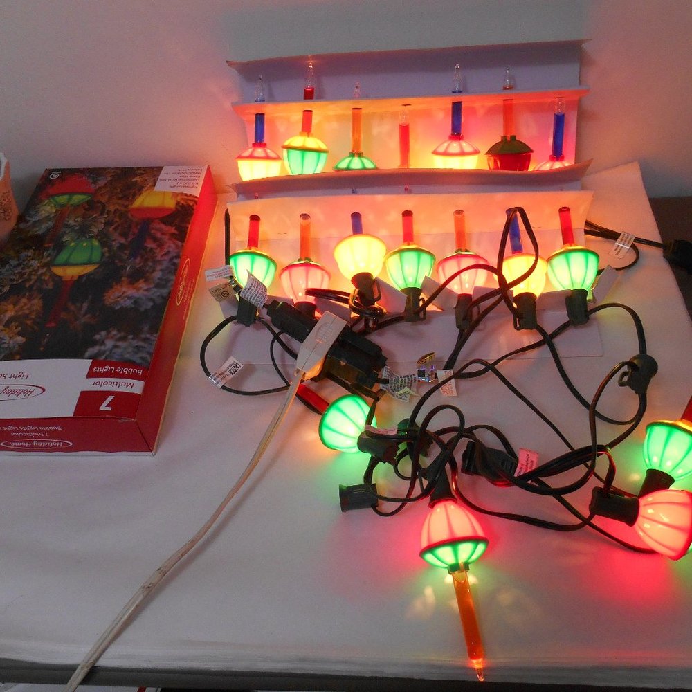 COPY - Bubble Lights w/3 Extra Bulbs